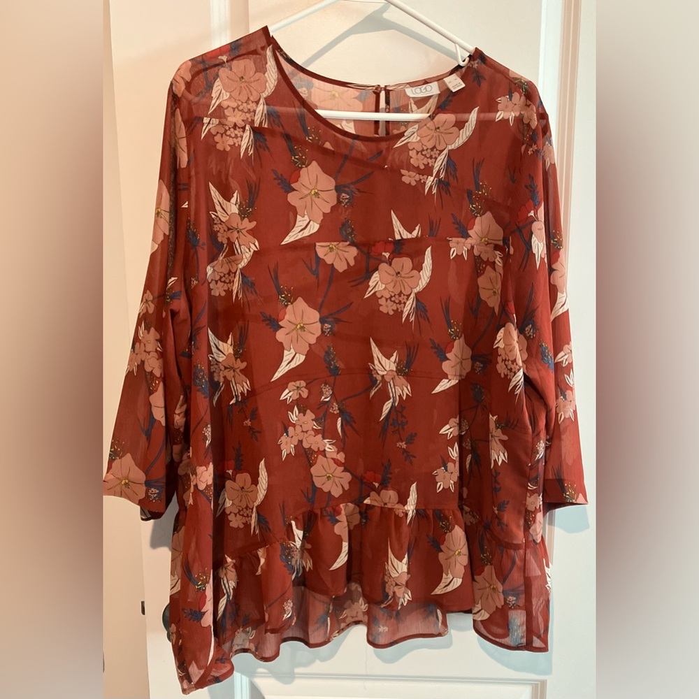 LOGO BY Lori Goldstein top XL